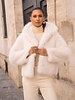 Attentif Bontjas dames kort beige