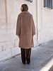 Attentif Bontjas dames lang camel