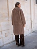 Attentif Bontjas dames lang camel