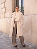 Attentif Bontjas dames lang beige