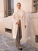 Attentif Bontjas dames lang beige