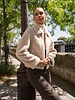 Attentif   Bontjas dames kort beige