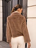 Attentif Bontjas dames kort camel