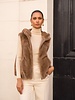 Attentif Bont bodywarmer dames camel