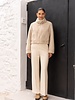 Attentif Bontjas dames kort beige