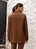 Attentif Dames imitatie Suede leren blazer