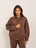 Attentif Dames imitatie Suede leren jas