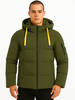 Winterjas heren groen