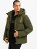 Winterjas heren groen