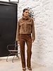 Attentif Bontjas dames kort camel