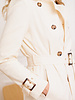 Attentif   Trenchcoat dames beige met bandje