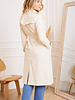 Attentif   Trenchcoat dames beige met bandje