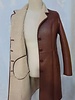 Leather City Dames lammy coat bruin
