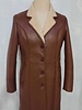 Leather City Dames lammy coat bruin