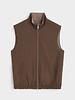 Dubbelzijdige bodywarmer heren bruin