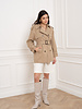 Attentif Trenchcoat dames beige