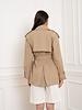 Attentif Trenchcoat dames beige