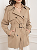 Attentif Trenchcoat dames beige