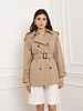 Attentif Trenchcoat dames beige