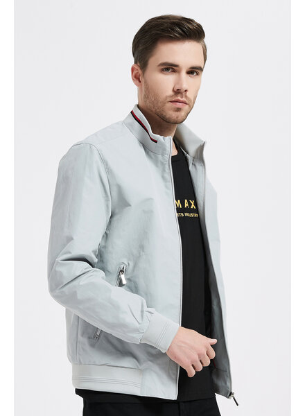 Heren zomerjas grijs