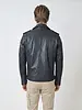 Leather City Leren jas heren perfecto zwart