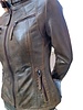 Leather City Leren jas dames royal bruin