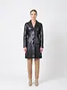 Leather City Leren Jas Dames Half Lang Zwart