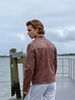 Leather City Leren jas heren  Cooper bruin