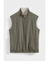 Heren Dubbelzijdig bodywarmer beige groen