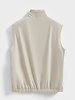 Heren Dubbelzijdig bodywarmer beige groen