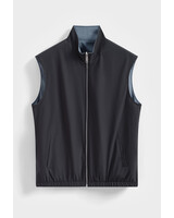 Dubbelzijdige bodywarmer heren licht blauw