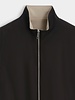 Dubbelzijdige bodywarmer heren zwart camel