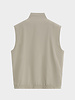 Dubbelzijdige bodywarmer heren zwart camel