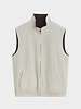 Dubbelzijdige bodywarmer heren bruin beige