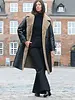 LVS Lammy coat dames lang zwart