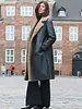 LVS Lammy coat dames lang zwart