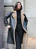 LVS Lammy coat dames lang zwart