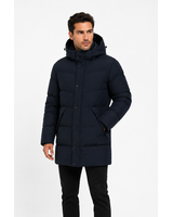 Winterjas heren zwart lang