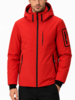 Winterjas heren rood