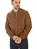 Leather City Suède leren jas dames cognac