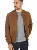 Leather City Suède leren jas dames cognac