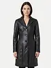 Leather City Lange leren jas dames