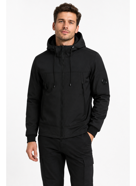 Heren tussen jas Softshell  zwart