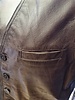Leather City Heren gilet donker bruin
