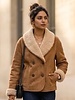 Dames imitatie lammy coat