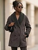 Dames lammy coat grijs
