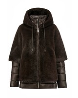 Dames winterjas bruin