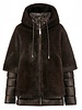 Dames winterjas bruin