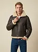 LVS Lammy Coat Heren Bruin Echt Lamsvacht