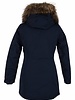 Attentif   Dames parka 2 blauw met bontkraag